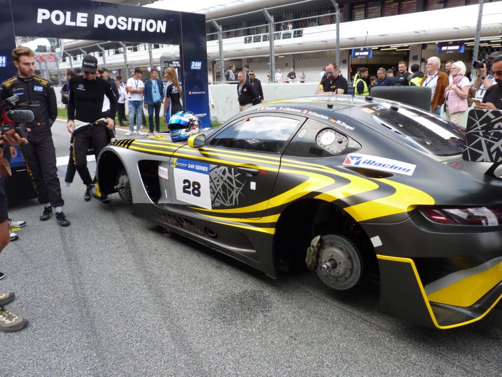 Mercedes AMG GT3 Evo Nº28 Pole Position