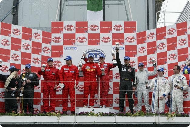 Podium for Ascari KZ1-R GT3 car