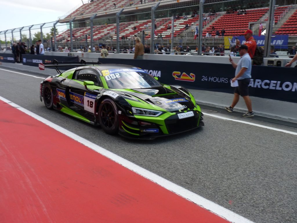 Audi R8 LMS GT3 EvoII At the pitlane