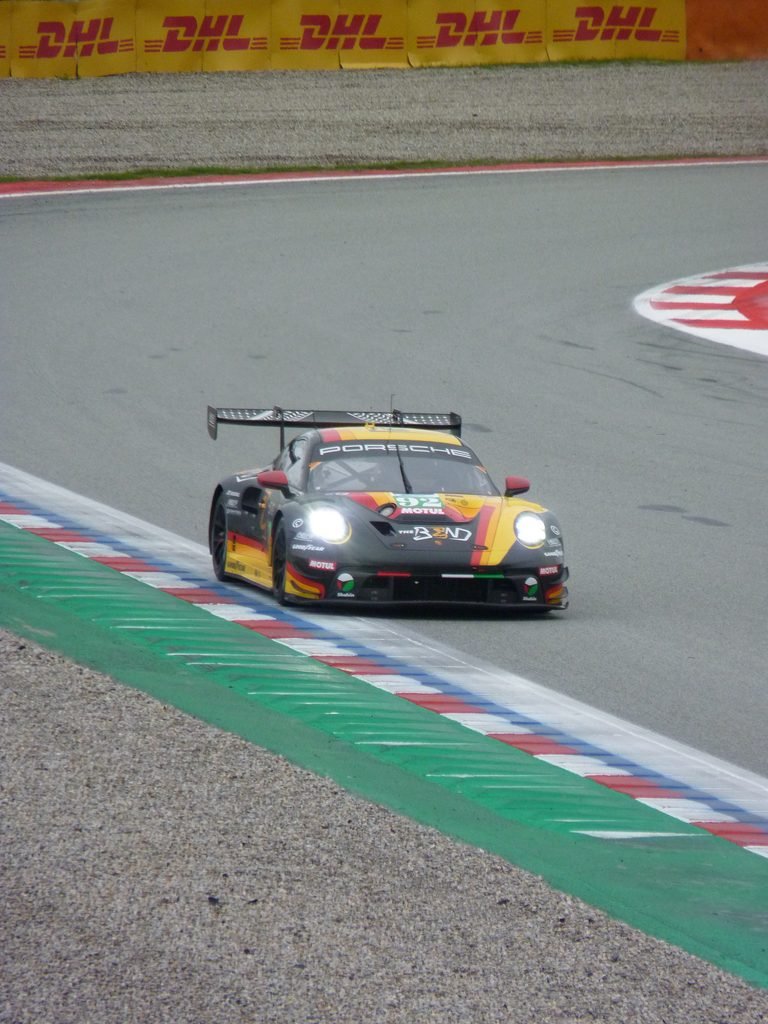 Porsche Manthey at T5 if the circuit de Barcelona Catalunya