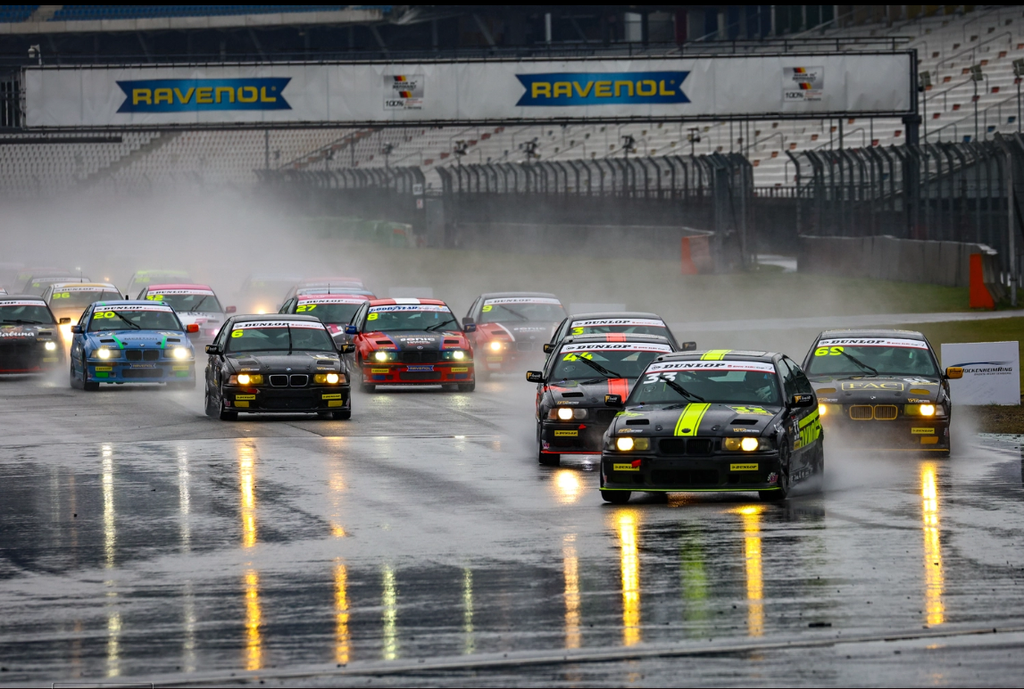 Race Start at hockenheim with full Wet race