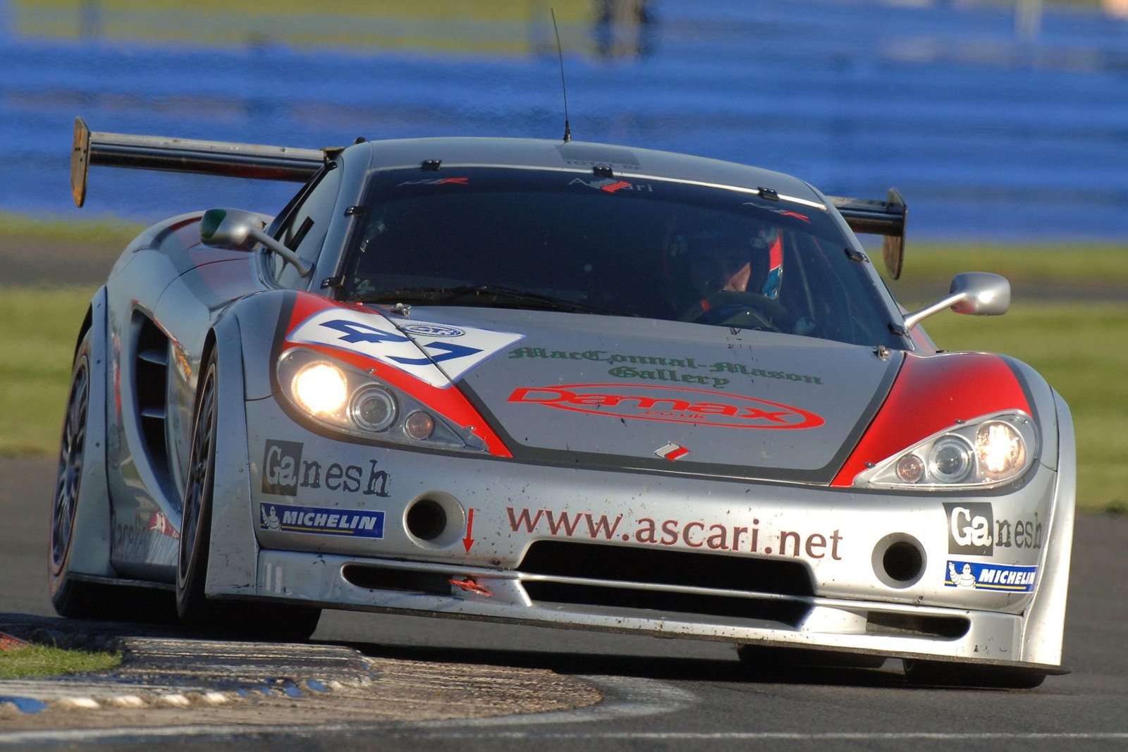 Ascari KZ1-R GT3 at track
