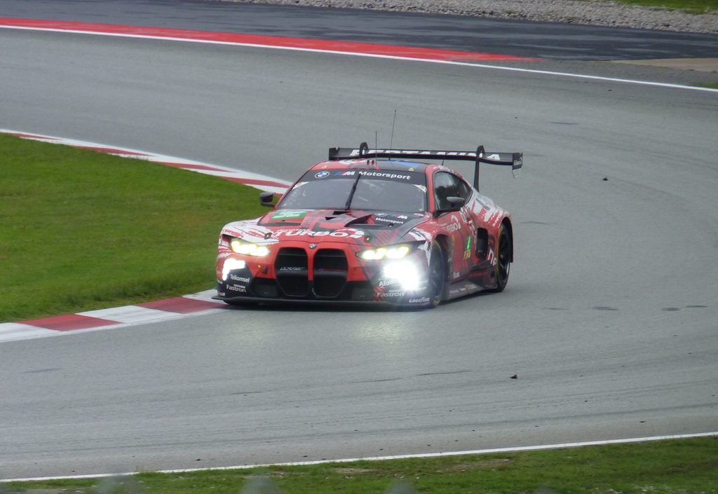 BMW #69 on T4 of the 6H of Barcelona-Catalunya during WEC